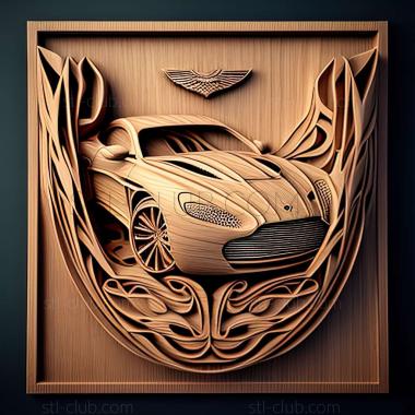 3D мадэль Aston Martin DB11 (STL)